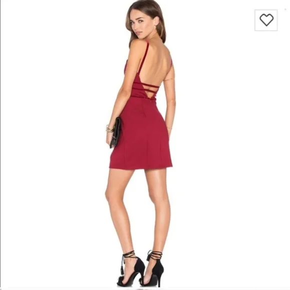 nbd red dress NBD - Teodora Gown